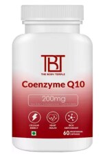 The Body Temple Coenzyme Q10-200MG with Piperine Extract 5 mg (60 Capsules)