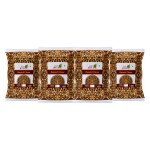 90's MILL Plant-Based Protein Snack Roasted Bhuna chana Bengal Gram Chickpeas | High Fiber and Low Fat | Rich in Vitamins and Minerals | Lower Cholesterol | No Artificial Colors-850g*4Pack