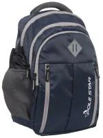 Polestar Enzo Navy & Grey College/ School/ Office/ Casual/ Travel Backpack 35L