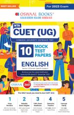 Oswaal NTA CUET (UG) 10 Mock Test Papers English (For 2023 Exam)