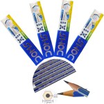 V. KTraders DOMS X1 X-TRA Super Dark Pack Of 40 Pencil (Set of 40, Blue)