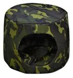 Dog Wala Soft Foam Foldable Pet Tent Kennel Den House 2 In 1 Bunker Bed For Puppies Dogs ,Military