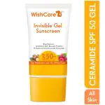WishCare Invisible Gel Sunscreen SPF50+ PA++++ - Broad Spectrum Protection With No White Cast