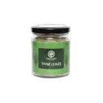 Organic Forest Pure Fresh Herbs Dried Thyme Leaves Glass Jar Containers Package of 30 gm