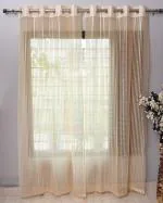 Dc Decastle 214 cm (7ft) Door Curtain (BTRAQSTE004MSQ, Pack of 2)