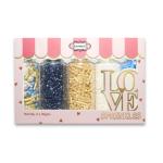 Confect Fusion Mashup Sprinkles FM Multipack 17 100 gms for Cake Cupcake Décor