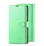 ClickCase Vintage Series For Samsung Galaxy C9 Pro Sea Green Faux Leather Mobile Wallet Flip Cover