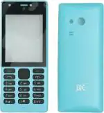 imbi Nokia 216 Blue Plastic Body Front and Back Panel