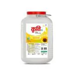 Kriti Refined Sunflower Oil - 5L Square Jar (Pack of 1)