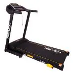 Reach T-301-4 HP Peak DC Motor Indoor Motorized Smart Hydraulic Folding Treadmill for Home Gym Running Machine with Manual Incline, Smart Bluetooth Driven App Connection and Mp3 Speaker.
