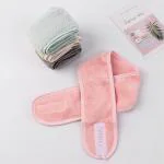 TWIREY Adjustable premium cotton Facial Headbands for Women And Men Stretchable Facial Head Band (MULTICOLOUR) (PACK OF 2)(FACIAL BAND)