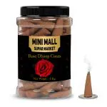 MiniMall Super Market Gulab Fragrance Dhoop Cones for Pooja/Non-Charcoal 1 Kg
