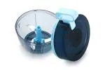 GRECY Clear Plastic Handy Chopper With 3 Blades - 500 ml