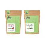 Mohan Farm Natura Herbal Tea Lemongrass Rose petal and Lemongrass Rosemary tea (25gm+25gm)