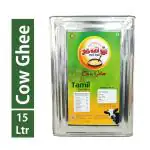 Tamil Cow Ghee - Agmark Certified Pure Cow Ghee - 15 L Tin
