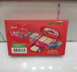 ROZIA Eyeshadow Palette with 5in1 Matte Red Edition Lipstick Colors-A8