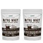 Primal Health Science Whey Protein Powder 24g Protein | 3 gm Creatine | Ashwagandha Arginine Taurine with Digestive Enzymes | Best Muscle Building Protein Matrix | Rich Chocolate Flavor | Nitro Whey Protein (Rich Chocolate, Combo)- 910g + 910g