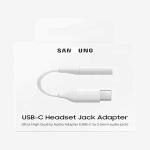 TAKAGI for Galaxy S22 S21 S20 Ultra/Plus Note 20/10/S10/S9 & all Type C Devices for Type c to 3.5mm Headphone Audio Jack Adapter, Audio Connector for Samsung Phone Converter (Android & iOS)