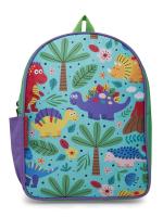 GEPACK Green Polyester School Bag