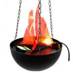 A and S Tools Flame Lamp Artificial Fire Hanging Light for Party, Holiday and Home Decoration