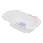 My NewBorn Baby Bath tub with drain plug, Ergonomic and spacious (Pink)