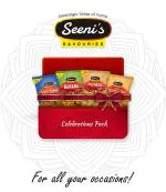 SEENI's COMBO PACK (MADRAS MIXTURE (160 gms) + POTATO CHIPS (50 gms) + BANANA CHIPS (125 gms) + KARA BOONDHI (160 gms))