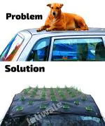 Car Protection Cover Roof and Bonnet - Universal Size for All Car (1 Nos Top and 1 Nos Bonnet )