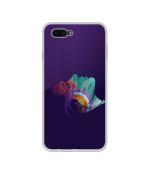 Casotec Vector Girl Design Printed Silicon Soft TPU Back Case Cover for Oppo Realme C1