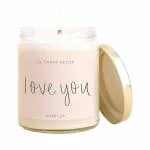 Sqinelli Scented Candles - Vanilla Scent - 1 pc - Burn Time : 35 Hour - Soy Wax Candle for Home Decoration, Diwali, Birthday, Valentines Day, New Year, Christmas, Bedroom, Indoor, Outdoor
