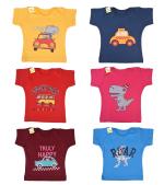 Kwitchy Baby Boys' & Baby Girls' T-Shirt (Multicolor, 2-3 Years)