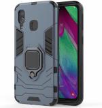 Mbcase Samsung Galaxy A40 Blue Plastic Back Cover