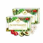 Acne-Guard Gold Soap with Goodness of Natural Ingredients | Clears Pores, Pimples, Acne, Black & Whiteheads- For Face & Body | Lightens Blemishes | Trusted By Dermatologists (2x100g)