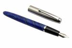 Ledos inhao 51A Blue Stainless Steel, Alloy Steel and Acrylic Beautiful Fountain Pen