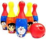 Mt hub 6-Pin PVC Doraemon Ball Set for Bowling 5 Years