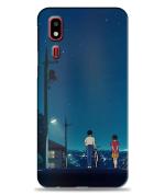 Bhaicover Samsung Galaxy A2 Core Poly Carbonate 3D Printed Core Random Anime Aesthetic Mobile Phone Back Cover Case