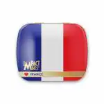Impact Mints Limited Edition Sugar Free Mints Mouth Freshener Peppermint Flag Tins, 14g - Pack of 3