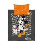 Disney Minnie Mouse Cotton Single Bedsheet 60 x 90 inch with Pillow Cover 17 x 27 inch