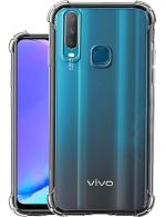 S-Hardline Vivo Y17 Transparent Bumper Case Cover