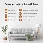 GOROFY Silicone Chair Leg Floor Protectors 4 Pcs | Rubber Chair Leg Caps Furniture Protector to Prevent Scratches, Reduce Noise, Anti-Slip Furniture Leg Covers for Chair, Stool Table(Multi-Color)