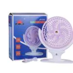Epriko - Mini USB Rechargeable Fans JR-5566 New Style DC 5V (Multicolor) Rechargeable Fan (Multicolor)