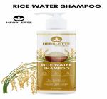 HERBLETTE Natural Rice Water Shampoo with Keratin for Damage Repair Strong Hair-B1