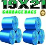 ALXIND Blue Biodegradable pack of 6x30 (180 BAGS). Medium 16 L Garbage Bag (180Bag )
