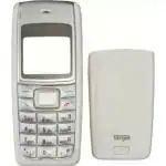 imbi _ Backer The Brand White Plastic Front and Back Body Housing Panel with Keypad for Nokia 1110