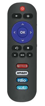 AILKIN New Remote RC280 fit for TCL ROKU TV 40FS3750 55UP120 40FS4610R