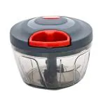 Deodap 450 ml Multicolor Manual Food Chopper, Compact & Powerful Hand Held Vegetable Chopper/Blender