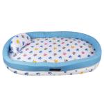 Kiddie Fun Baby Mattress with Mosquito Net and Bumper Guard 94x54x52 Cm