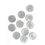 Astroghar Ranga Lead Rahu Yantra Figurine Laal Kitaab Remedy Set Of 11 35 mm