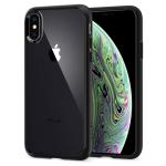 Spigen Black TPU Ultra Hybrid Back Cover Case For Iphone XS X