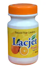 Lacjet Powder 100 Gm Sugar Free - Ayurvedic Laxative for Constipation & Indigestion Relief