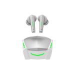 iCruze DIGITAL Vellfire Z- bass Technology, Low Latency and Up to 8 Hours Playtime Gaming TWS Earbuds (White)